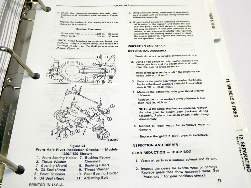 ford 1720 repair manual